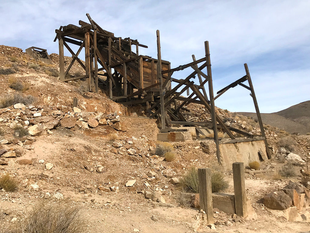 Explore Eureka Mine, Cashier Mill, And Aguereberry Camp In Death Valley