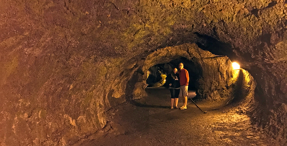 500 Year Old Thurston Lava Tube At Hawai'i Volcanoes National Park