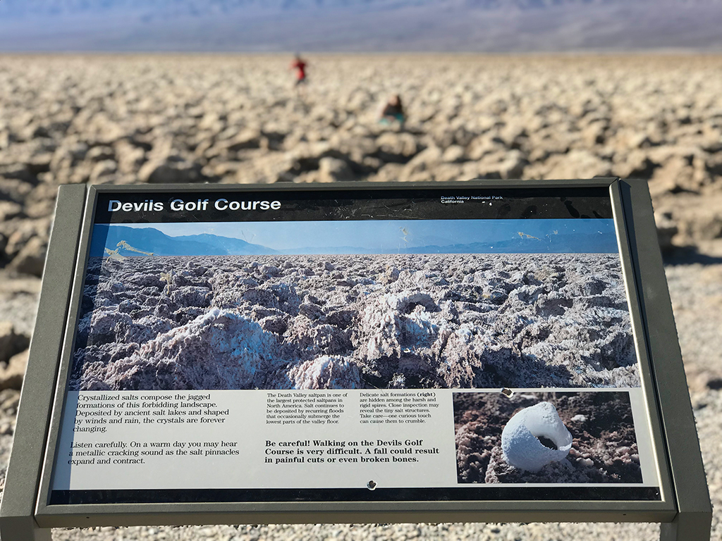 Devil's Golf Course, Miniature Salt Pinnacles In Badwater Basin