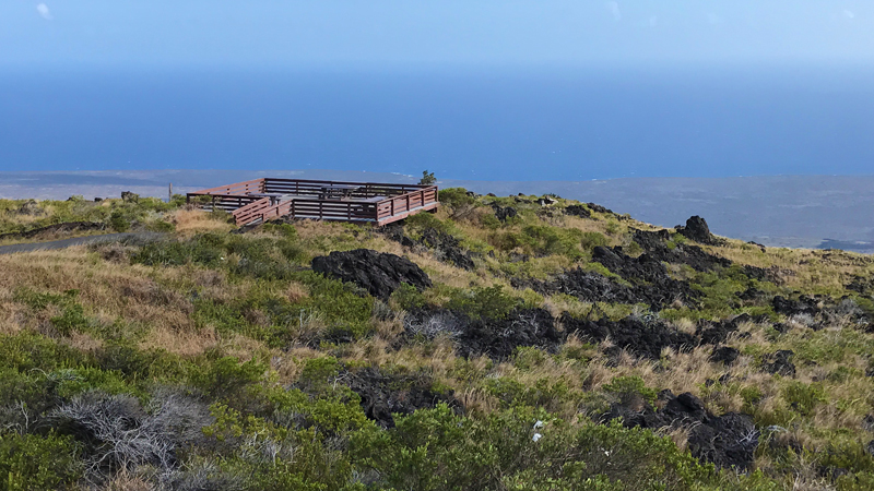 Kealakomo Lookout at Hawaii Volcanoes National Park