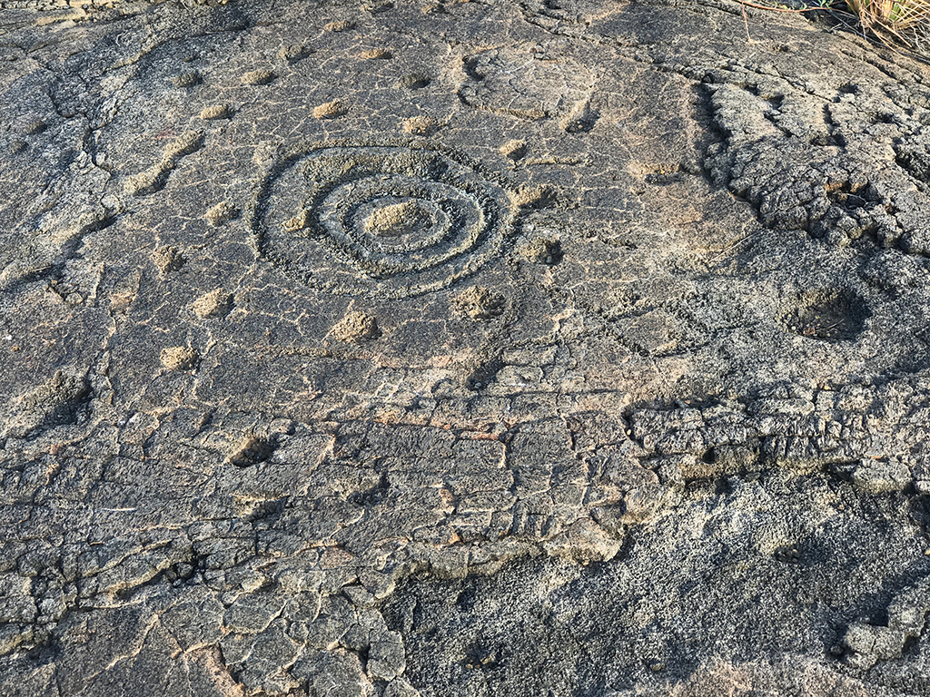 Pu'u Loa Petroglyphs At Hawaii Volcanoes National Park