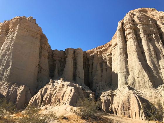Rock Pinnacles and Spires at Red Rock Canyon State Park