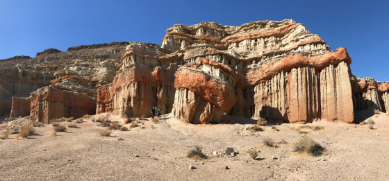 Turk's Turban Rock Formation at Red Rock Canyon State Park