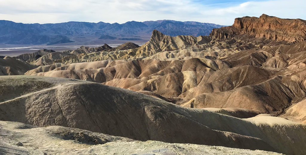 Zabriskie Point: A Scenic Vista Point in Death Valley National Park