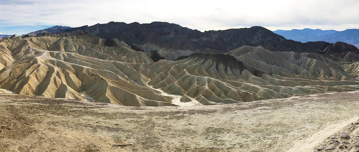 Zabriskie Point A Scenic Vista Point in Death Valley National Park