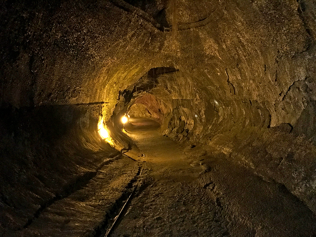 500 Year Old Thurston Lava Tube At Hawai'i Volcanoes National Park