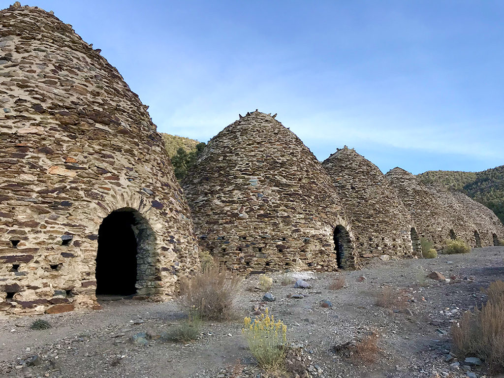 The Wildrose Charcoal Kilns in Death Valley National Park