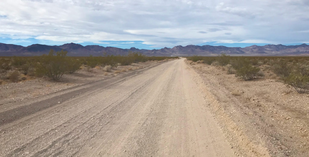 Driving Titus Canyon Road Into Death Valley National Park