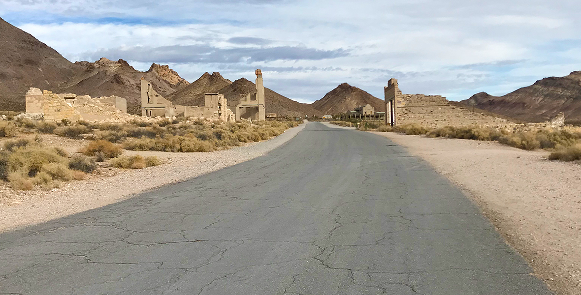 Rhyolite Ghost Town in Nevada Near Beatty
