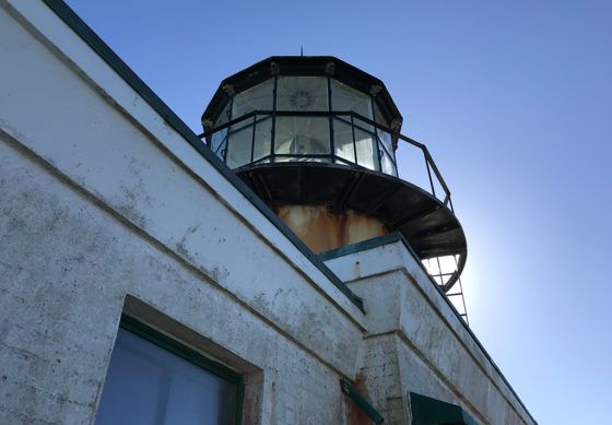Historic Lighthouse at Point Bonita in Marin County