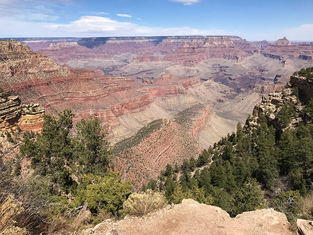 Desert View Drive Scenic Road In Grand Canyon National Park Arizona   Grand Canyon Views From Desert View Drive Roadside Pullouts 1024x768 