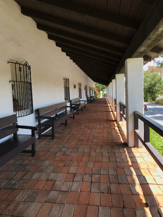 Mission San Diego Covered Walkway