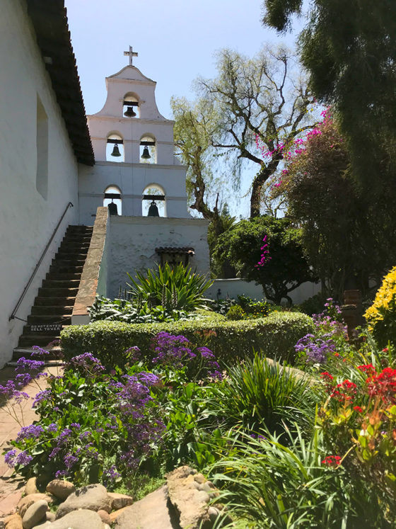 Mission San Diego Garden And Bells