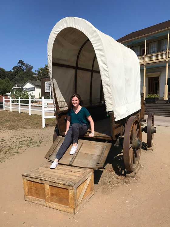 Natalie Bourn in A Covered Wagon