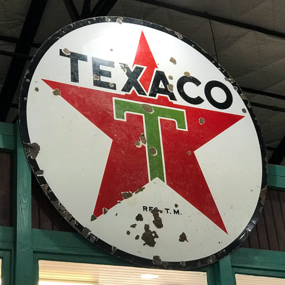 Old Texaco Sign