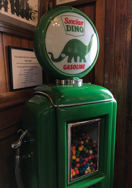 Antique Gas Pump Candy Machine