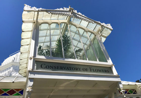 Conservatory of Flowers At Golden Gate Park