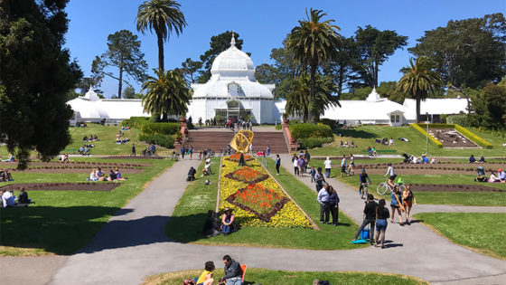 Conservatory of Flowers In Golden Gate Park, San Francisco