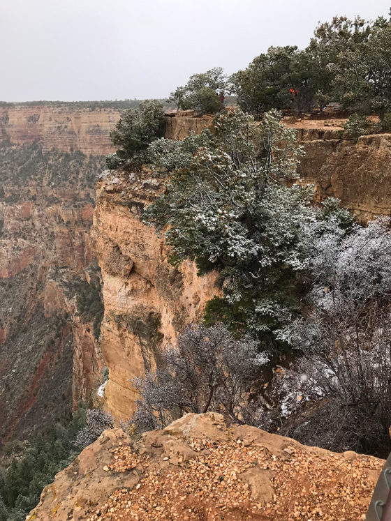 Dusting of Snow in Grand Canyon National Park