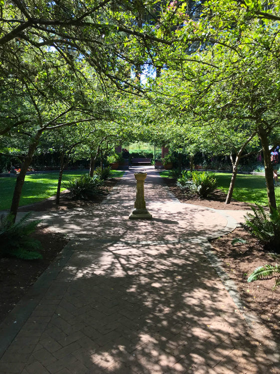 Golden Gate Park Shakespeare Garden Walkway