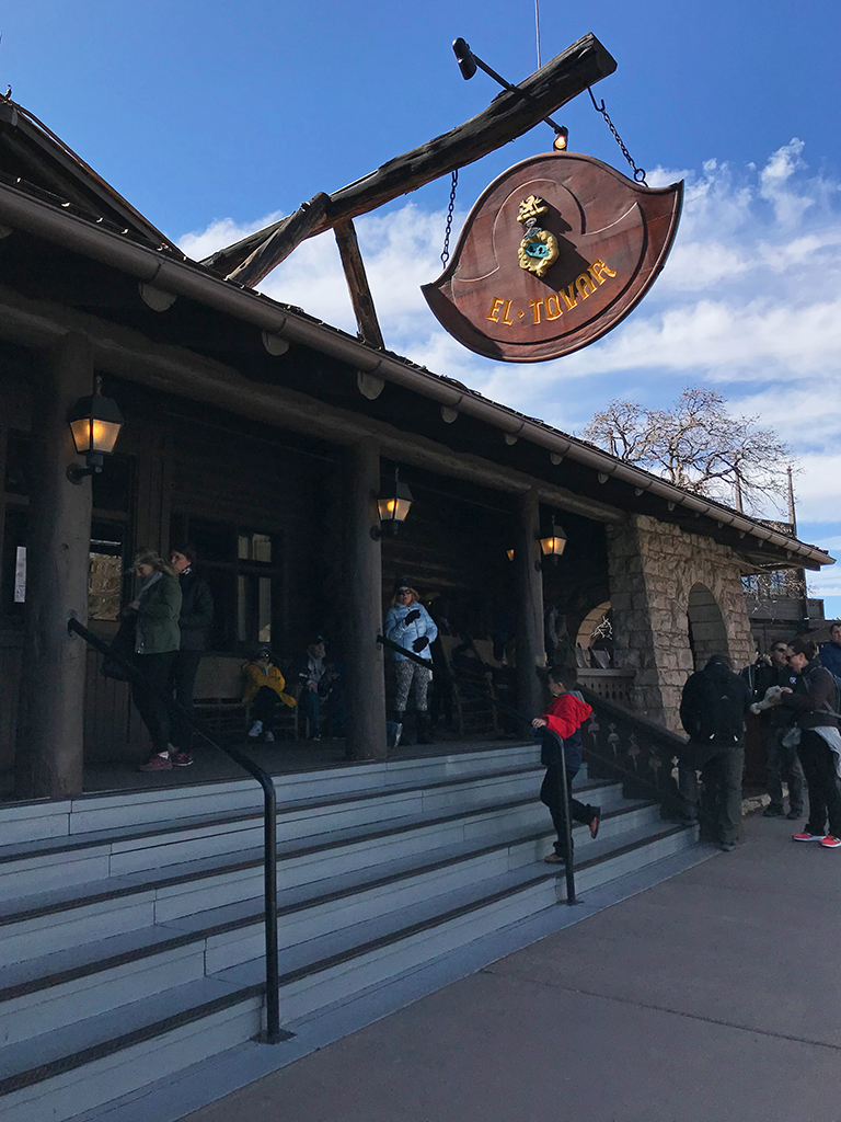 El Tovar Hotel In Grand Canyon Village At Grand Canyon National Park
