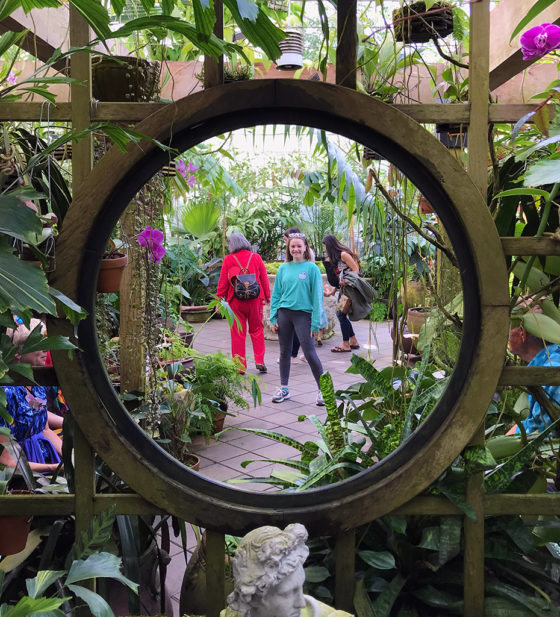 Natalie Bourn at the Conservatory of Flowers