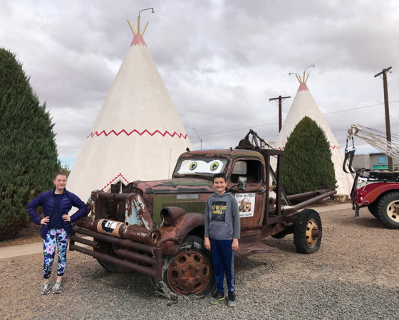 Mater's Grand Daddy at the Holbrook Wigwam Motel