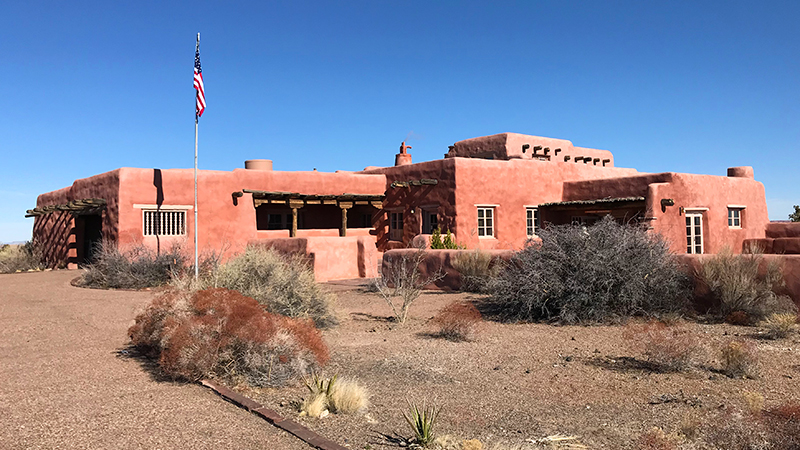 Petrified Forest Kachina Point and Painted Desert Inn Museum