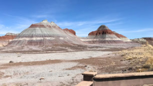 The Teepees At Petrified Forest National Park