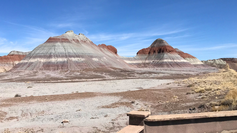 The Teepees At Petrified Forest National Park