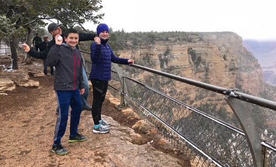 Throwing Snowballs Into The Grand Canyon
