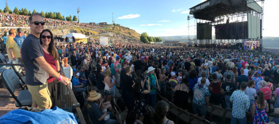 Brian and Jennifer Bourn At Dead & Company at The Gorge Amphitheater