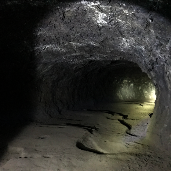Exploring a Mile Long Lava Tube In Oregon