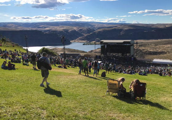 General Admission Lawn Seats At The Gorge Amphitheater