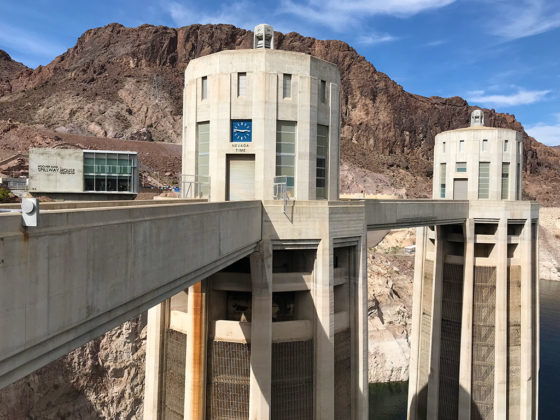 Nevada Time Clock at Hoover Dam