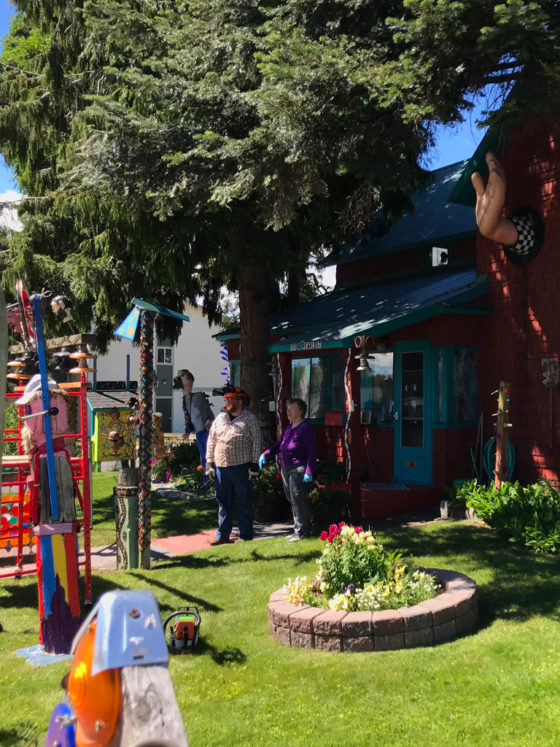 Artists Working On Dick And Jane's Spot