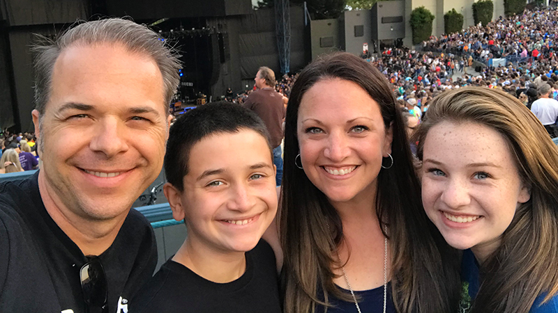 The Bourns At The Dead & Company Concert At Shoreline Amphitheater In 2018