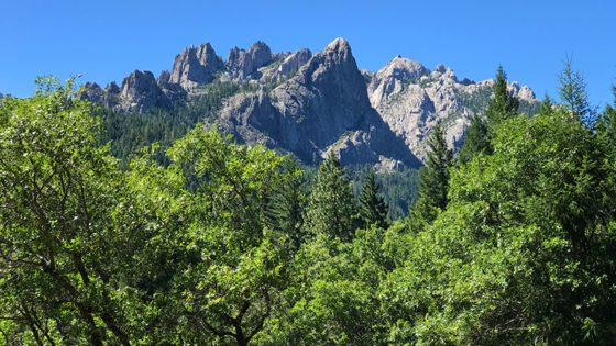 The Vista Point Trail At Castle Crags State Park