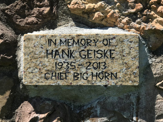 Chief Big Horn Plaque