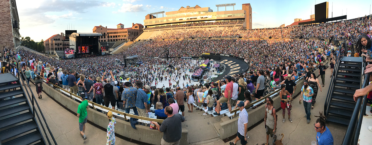 Dead And Company At Folsom Field in Boulder, Colorado on July 13, 2018