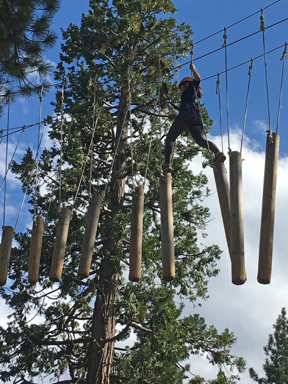 Family Friendly Lake Tahoe Ropes Course
