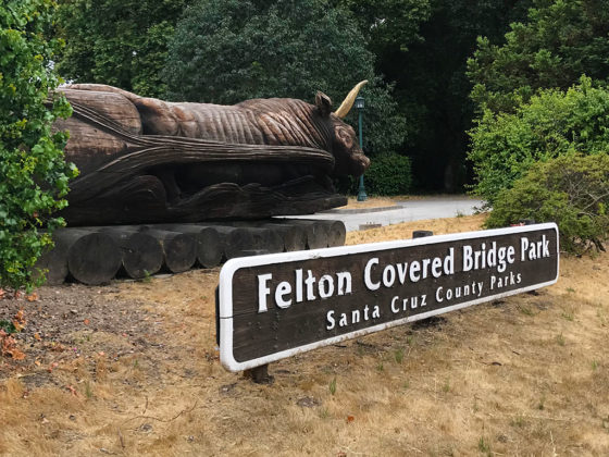 Felton Covered Bridge Park in Santa Cruz County