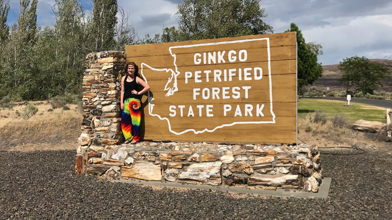 Ginko Petrified Forest State Park In Vantage, Washington