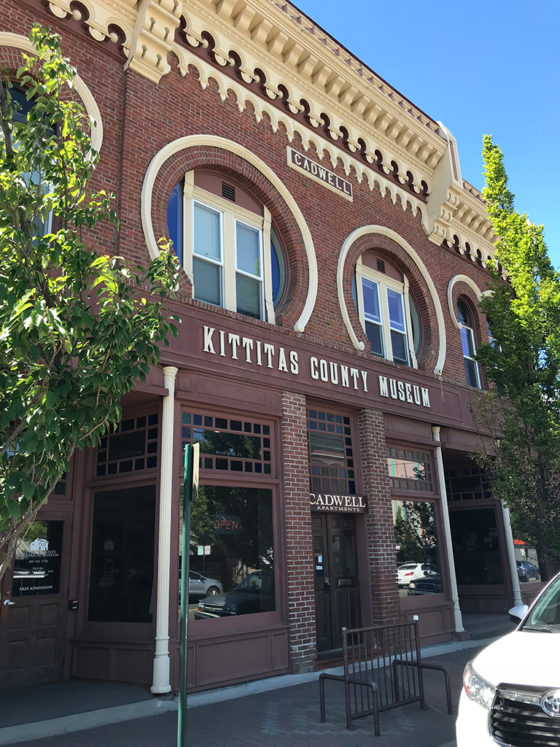 Kittitas County Museum in Ellensburg, Washington