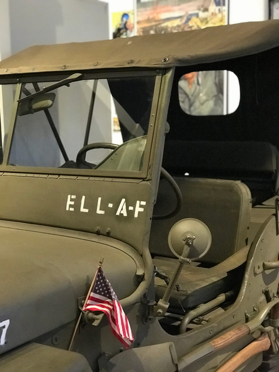 Old Army Jeep at the Kittitas County Museum
