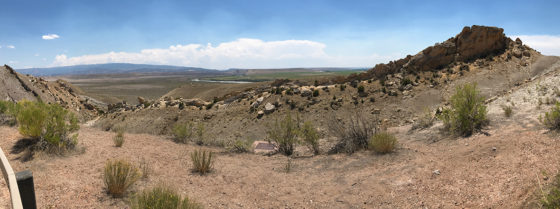 Panoramic View Of The Cub Creek Valley