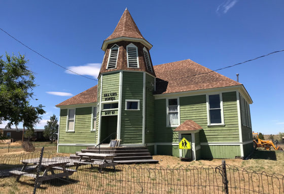 Refurbished Schoolhouse in SHaniko, Oregon