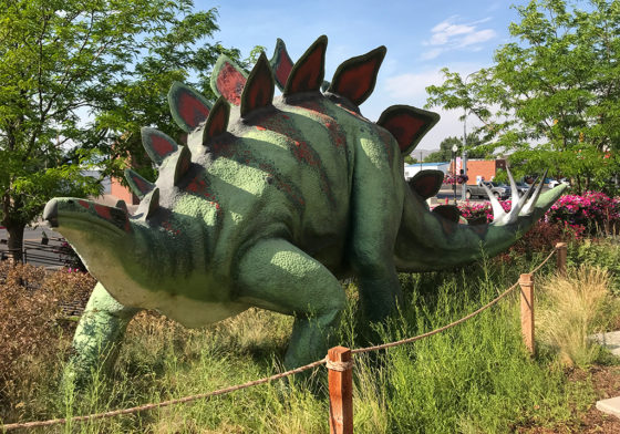 Stegosaurus in Vernal, Utah