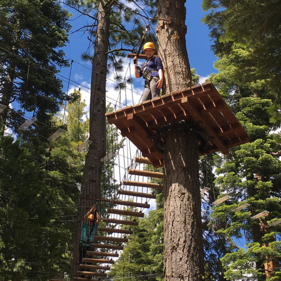 Tahoe City Ropes Course For Families