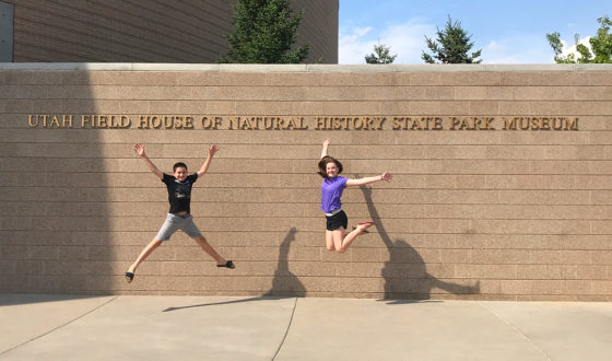 Utah Field Natural History State Park Museum Sign